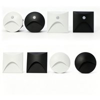 Outdoor Light IP65 Embedded Wall Light 3W LED Indoor Recessed Stair Lighting Balcony Porch Aisle Courtyard Indoor Wall Light