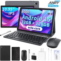 Paitanry Tablet Android 15 8000mAh 10.95inch Tablets En Oferta 2025 with 12GB+128GB, Octa-core, 5MP+13MP Dual Camera