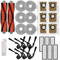 Replacement Accessories For Xiaomi Robot Vacuum 5 5 Pro Replacement Parts, Main Side Brushes HEPA Filters Mop Bags