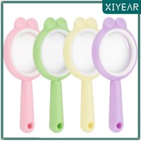 Magnifying Glass 4X Drop-Resistant Magnifier Lenses Mini Handheld Magnifying Lenses Learning Tool For Children Classroom Outdoor