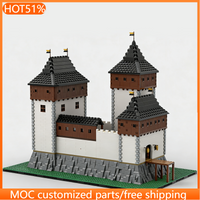 5287 PCS City Engineering Bohemian style MOC Customize Modular Building Block Kids Brick Educational DIY Boy Festival Toy Gift