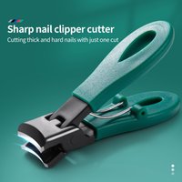 Heavy-duty Wide-mouth Anti-splash Nail Clippers for Hard Nails Specialized Sharp Pedicure and Manicure Tools for Thick Nail