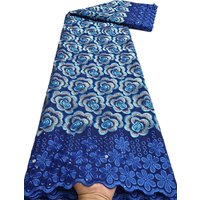 Nigerian Swiss Voile Lace In Switzerland Embroidered Cotton African Lace Fabric 2025 High Quality For Women Wedding Party Sewing