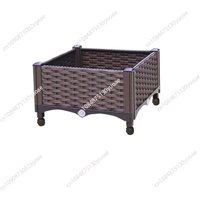 With wheel planting box family balcony new special vegetable pot vegetable planting artifact