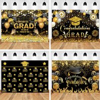 Happy Graduation Backdrop for Photo Class of 2025 Congrats Grad Prom Party Congratulations Graduates Photography Background Deco
