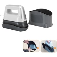 【New】Mini Heat Press Machine for Caps Hat Portable Handheld with 3 Heating Levels Auto Off Mini Portable Hat Heat Press