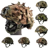 JOAXOR Tactical Helmet 3D Camouflage Cover For FAST Mich Helmets,Helmet Not Included