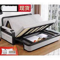 Sofa bed folding dual-purpose single small apartment Internet celebrity multi-functional lunch break bed rental living room balc