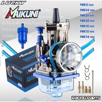 PWK 21 24 26 28 30 32 34mm carburateur de moto pour MAIKUNI Mikuni 2T 4T moteur Motocross Scooter UTV ATV universel de haute qualité