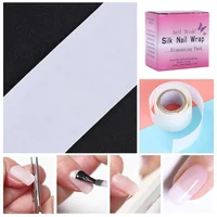 1 Roll Nail Repair Fiberglass Bag Self-Adhesive Strong Protection Reinforced Extension White Sticker Damaged Manicure Tool