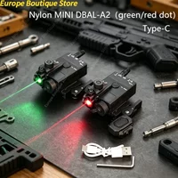 Mini Nylon Red Dot Green Laser Sight 2.5mm Aiming Indicator Fit 20mm Picatinny Rail for Outdoor Sport Wargame Model Parts