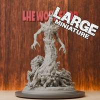 Twisted Flesh Undead Monster BOSS | Large Miniatures | 28mm-38mm | Resin 3D Printed DND Pathfinder Mini | Unpainted Grey