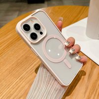 Translucent Magnetic Case For Samsung S26 Ultra S25 Ultra S26 S24 FE S23 S22 S23 Ultra S25Plus For Magsafe Wireless Charge Cover