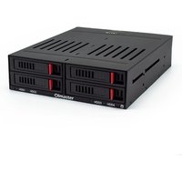 HE-2006 4x2.5 Inch Slots Sata Internal Rack Hard Drive for Case HDD SSD Mobile Enclosure Cover with LED Indicator
