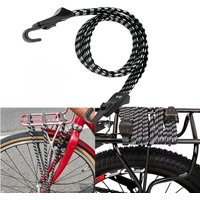 1/2pcs Bicycle trunk support, elastic belt, shelf, rubber belt buckle, rope belt with hook, mountain bike accessories.