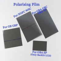 1PC Polarized Polarizer Filter Film Sheet For Gamboy GB DMG GBP Polarizing For GBA GBC GBA SP NGPC WSC Backlit Screen Film