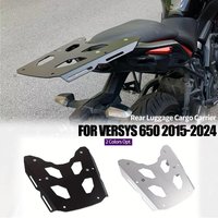 For Kawasaki Versys 650 KLE650 2015 2016 2017 2018 2019 2020-2024 Rear Luggage Rack Carrier Case Support Holder Bracket