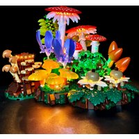 LYBMTWF LED Lighting Kit Compatible with Lego 11505 Woodland Mushrooms Building Blocks (NOT Include building Bricks)