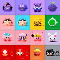For Airpods Pro 3 Case,Pokemon Gengar Batman Devil Fruit 3D Anime Silicone Shockproof Earphone Cover For Airpods Pro 3 Cover