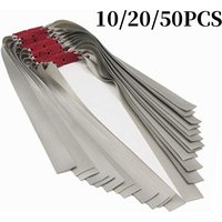 10/20/50pcs Slingshot Flat Rubber Bands 1 Mm Thickness Flat Rubber Band Slingshot Replacement Bands Hunting Catapult Elastic
