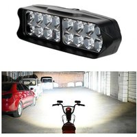 Motorcycle Headlight 12v Spot Head Light 8 12 16 Led For Automotive Led Bar Beam Projector Renault Fluence Bicycle Headlight