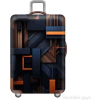 Premium Elastic Protective Luggage Cover Dustproof Scratch-Resistant Suitcase Cover Reliable For Airline Road Trips 18-32 Inch
