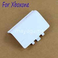 1pc Replacement For Xbox One Elite Battery Shell Door Cover Black and White