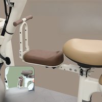 Electric Bike Front Mounted Child Seat Foldable Safety Baby Seat For Scooters And E Bikes