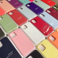 Luxury Liquid Silicone Case For iPhone 15 14 Plus 13 12 mini 11 Pro MAX Soft Smooth Matte Frosted Phone Cover