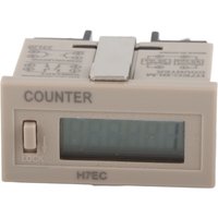 Digital Counter Electric Counter H7EC BLM Digital Electrical Counter Totalizer Without Voltage Input with 6‑Digit LCD Display