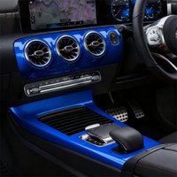 For Mercedes Benz A Class W177 For AMG ClA C118 RHD Car Gear Shift Water cup Multimedia Panel AC air outlet Cover sticker Trim