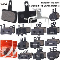 VXM Bicycle Hydraulic Disc Brake Pads MTB Bike Semi-Metal Road Cycling Wear Resistant Quiet Durable Brake Pad Part Accessories