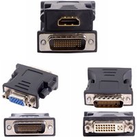 DMS 59Pin Male to 2 HDMI VGA DVI DP Female Y Splitter Extension Cable Adapter for graphics card Computer TV PC monitor projector
