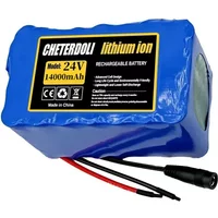 18650 7S5P 24V 14000mAh Rechargeable Lithium-ion Battery Pack Large Capacity for 24V Electric Wheelchairs Scooters.