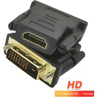 DVI 24+1 to HDTV Adapter Bi-Directional HDTV to DVI Cable adapter Coupler DVI to HDTV Cable Converter For Monitor TV PC PS4 Xbox
