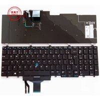 SP/RU/BR Keyboard For DELL Latitude E5550 5550 E5570 5580 7510 3510 M3510 3520 7520 7720 7710 Brazil PK1313M4B35 06JY07