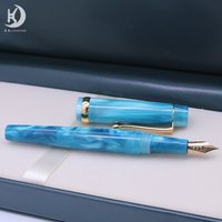 1 PCS 957 Luxury Best Gift & Office Pen Acrylic Material Busienss Iridium NIb Writing Fountain Pen