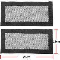 For Tesla Model Y Launch 2025-2020 Model 3 Highland 2024-2017 Air Outlet Under Seat Protective Cover 1 Pair Vent Mesh Filter