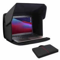 New Foldable Laptop Sun Shade Portable 12-16inch Laptop Sun Glare Shield Multi-functional Privacy Shield Cover Working Outside