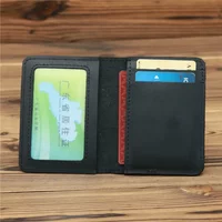 Handcraft Leather Credit Card Holder Vintage Small Wallet for Credit Cards Case and Driver License Vintage Style Gift for Men