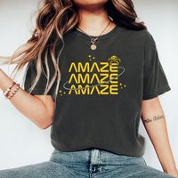 Amaze Amaze Amaze T-Shirt Project Hail Mary Rocky Shirt Unisex Graphic T Shirts Short Sleeve Casual Tshirt Tops Book Lovers Gift
