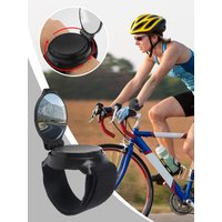 AliExpress cycle zone Rotatable Bike Wrist Rear View Mirror Collapsible Wide Angle Cycling Arm Mirror Adjustable Velcro Strap Bicycle Safety Mirror