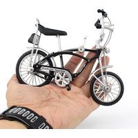 1:10 New Model Alloy Bicycle Diecast Mini Bike Finger Mountain Simulation Metal Bicycle Collection Gifts Boys Toys