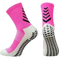AliExpress NONE 1 Pair Anti-Slip Football Socks Athletic Soccer Socks Cushioned Breathable For Running Yoga Basketball Cycling Sports Grip Socks
