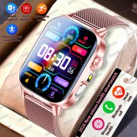 GUHUAVMI 2026 New Precise Health Care SmartWatch ECG+HRV Uric Acid Blood Lipids Emotional Perception Bluetooth Call Smartwatchs
