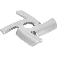 Meat Grinder Blade Electric Mincer Blade Stainless Steel Cross Grinding Attachment Replacement Accessories