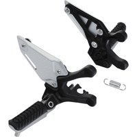 Motorcycle Front Driver Foot Pegs Pedals Bracket For Kawasaki Z900 Z 900 ABS 2017-2024