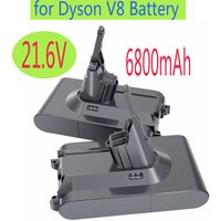 SV10 6800mAh 21.6V Li-ion Replacement Battery For Dyson V8 Battery Absolute Vacuum Cleaner series Rechargeable Battery