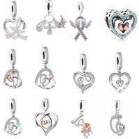 Fit Original Charm Bracelet 925 Silver Mummy Of An Angel Sympathy Infant Baby Loss Miscarriage Bead For Making Memory Berloque