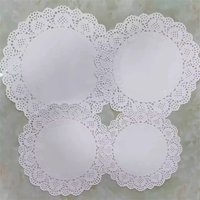 3.5″ 4.5″ -9.5″ 12.5″ Lace Paper Doyleys Oil Absorbent Paper Doilies For Wedding Party Cake Dessert Christmas Table Decor